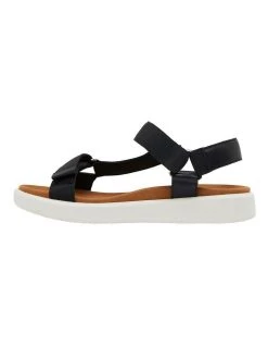 Outlet 🧨 Easy Steps Farrow Black Fabric 🩴 Sandals 👍 -Women Shoes shop 831010330 3 720x928