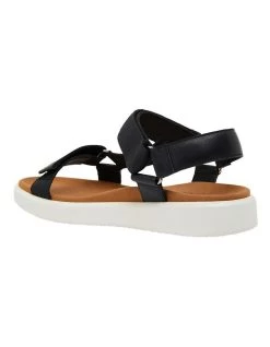 Outlet 🧨 Easy Steps Farrow Black Fabric 🩴 Sandals 👍 -Women Shoes shop 831010330 6 720x928
