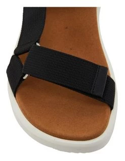 Outlet 🧨 Easy Steps Farrow Black Fabric 🩴 Sandals 👍 -Women Shoes shop 831010330 7 720x928