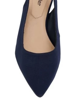 Cheap 😀 Sandler Nina Navy Fabric Heeled 👟 Shoes 😉 -Women Shoes shop 831531250 6 720x928