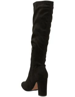 Promo ⌛ Ravella Zeck Black Micro 🥾 Boots 🎁 -Women Shoes shop 834335290 6 720x928