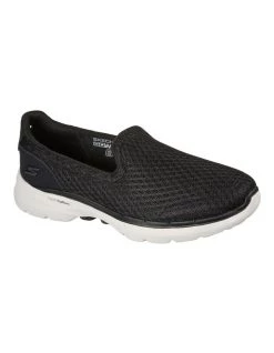 Buy 💯 Skechers Gowalk 6 Big Splash Black/White Slip-On 👟 Sneaker ✨