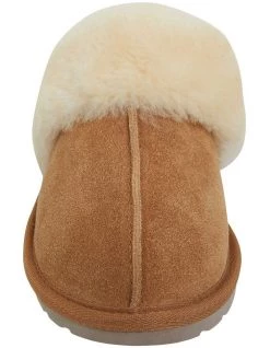 Budget 🌟 Easy Steps Peggy Chestnut Suede Slippers 🔔 -Women Shoes shop 836358400 3 720x928