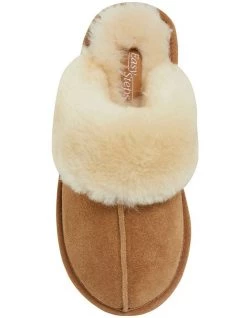 Budget 🌟 Easy Steps Peggy Chestnut Suede Slippers 🔔 -Women Shoes shop 836358400 4 720x928