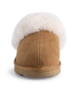 Outlet ✔️ Aus Wooli Ugg Unisex Sheepskin Wool Sydney Slippers - Chestnut/Tan 😀 -Women Shoes shop 837291340 5 720x928