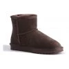 Best Sale 🛒 Aus Wooli Ugg Short Sheepskin Ankle Boot - Chocolate 🔔