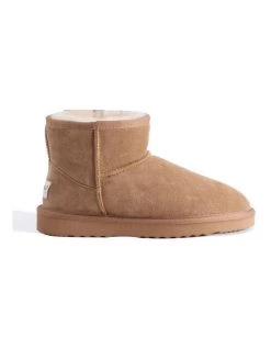 Promo 🛒 Aus Wooli Ugg Short Sheepskin Ankle Boot - Chestnut/Tan 🔔 -Women Shoes shop 837291970 7 720x928