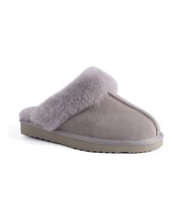 Cheapest 🥰 Aus Wooli Ugg Unisex Sheepskin Wool Sydney Slippers - Light Grey 💯