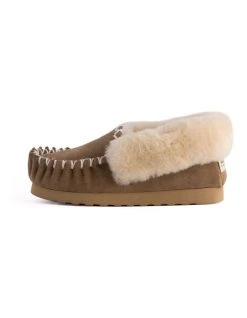 Hot Sale 🤩 Aus Wooli Ugg Hand Stitched Womens Sheepskin Moccasin - Chestnut/Tan ✔️ 11 Hot Sale 🤩 Aus Wooli Ugg Hand Stitched Womens Sheepskin Moccasin - Chestnut/Tan ✔️ -Women Shoes shop 837292600 5 720x928