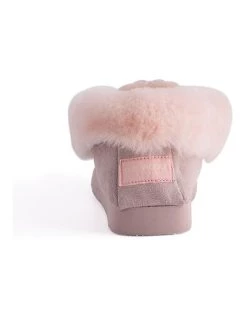 Deals ⭐ Aus Wooli Ugg Hand Stitched Womens Sheepskin Moccasin - Pale Pink 🧨 -Women Shoes shop 837292780 4 720x928