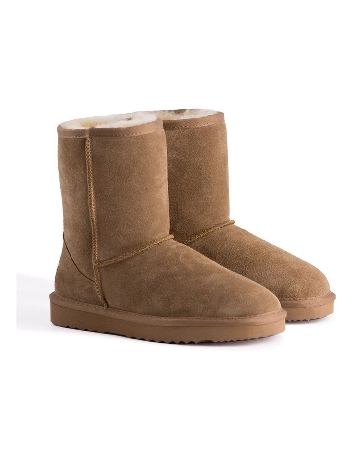 Hot Sale π Aus Wooli Ugg Mid Calf Sheepskin Boot - Chestnut/Tan π 2 Hot Sale π Aus Wooli Ugg Mid Calf Sheepskin Boot - Chestnut/Tan π - Image 2