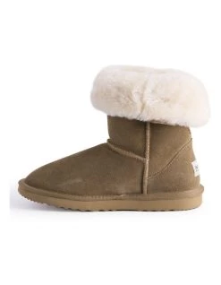 Hot Sale π Aus Wooli Ugg Mid Calf Sheepskin Boot - Chestnut/Tan π 11 Hot Sale π Aus Wooli Ugg Mid Calf Sheepskin Boot - Chestnut/Tan π -Women Shoes shop 837293410 5 720x928