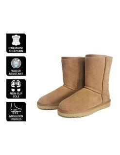 Hot Sale π Aus Wooli Ugg Mid Calf Sheepskin Boot - Chestnut/Tan π 12 Hot Sale π Aus Wooli Ugg Mid Calf Sheepskin Boot - Chestnut/Tan π -Women Shoes shop 837293410 6 720x928