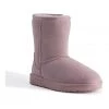 Discount 🤩 Aus Wooli Ugg Mid Calf Sheepskin Boot - Pale Pink 🛒