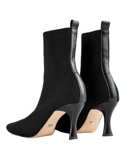 Brand new ✨ Tony Bianco Kossam Black Knit Ankle 🥾 Boots 🧨 -Women Shoes shop 839667790 4 720x928