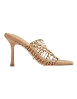 Cheap ❤️ Tony Bianco Lynx Caramel Elastic 👠 Heels ✔️