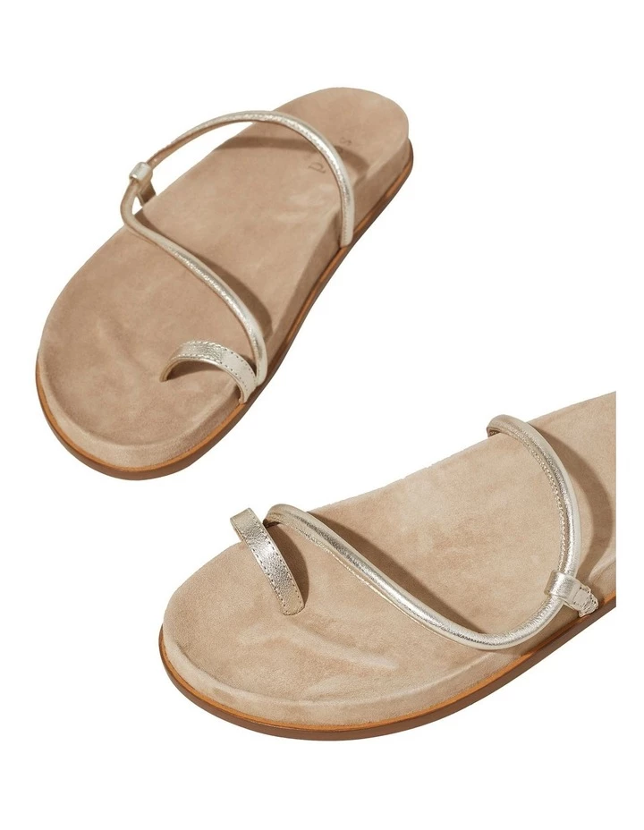 Deals ❤️ Seed Heritage Carmen Gold Footbed 🩴 Sandal 👍 5 Deals ❤️ Seed Heritage Carmen Gold Footbed 🩴 Sandal 👍 - Image 5