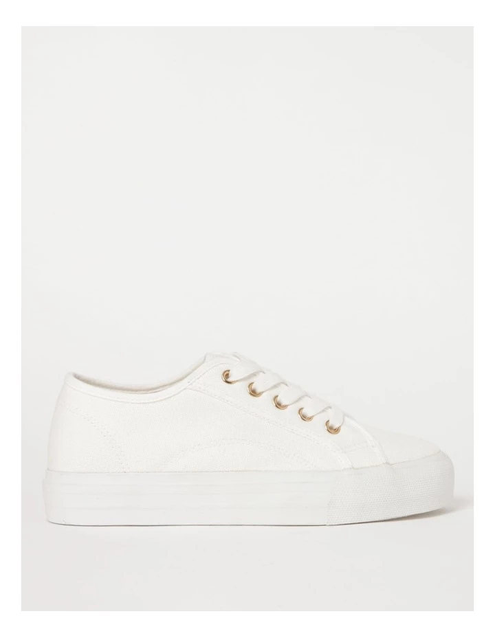 Best Pirce π Miss Shop Stevie White Canvas π Sneaker π€© 1 Best Pirce π Miss Shop Stevie White Canvas π Sneaker π€©