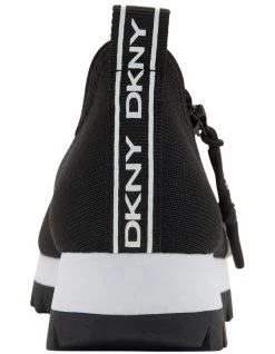 Deals ✔️ DKNY Avril Black/White 👟 Sneaker ✨ -Women Shoes shop 846088300 4 720x928
