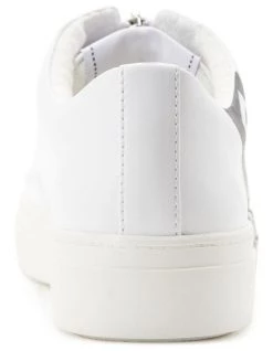 Best Sale ✔️ DKNY Caleb White/Black Soft Calf 👟 Sneaker ✨ -Women Shoes shop 846088930 4 720x928