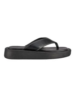 Wholesale ๐ St. Sana Fillipa Black Wedge ๐ฉด Sandals ๐ฅฐ
