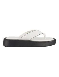 Coupon 🛒 St. Sana Fillipa Off White Wedge 🩴 Sandals 🤩