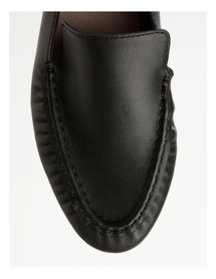 Best Sale π Basque Mara Black Sheep Leather Flat π Shoe β€οΈ 2 Best Sale π Basque Mara Black Sheep Leather Flat π Shoe β€οΈ - Image 2