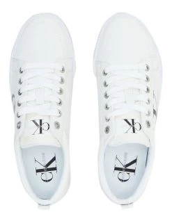Best reviews of 🤩 Calvin Klein Vulcanized Triple White Lace Up 👟 Sneaker 😀 -Women Shoes shop 847903600 3 720x928