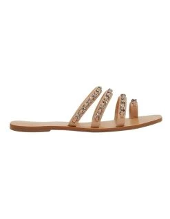 Buy 🧨 Ravella Catalina Nude Smooth 🩴 Sandals 🛒