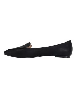 Best Pirce ⌛ Ravella Reno Black Smooth Flat 👟 Shoes ⭐ -Women Shoes shop 848835910 3 720x928