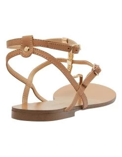 Promo 🤩 Ravella Saskia Light Tan Kid 🩴 Sandals ❤️ -Women Shoes shop 848836090 4 720x928