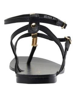 Outlet ✔️ Ravella Saskia Black Kid 🩴 Sandals 👏 -Women Shoes shop 848836180 3 720x928