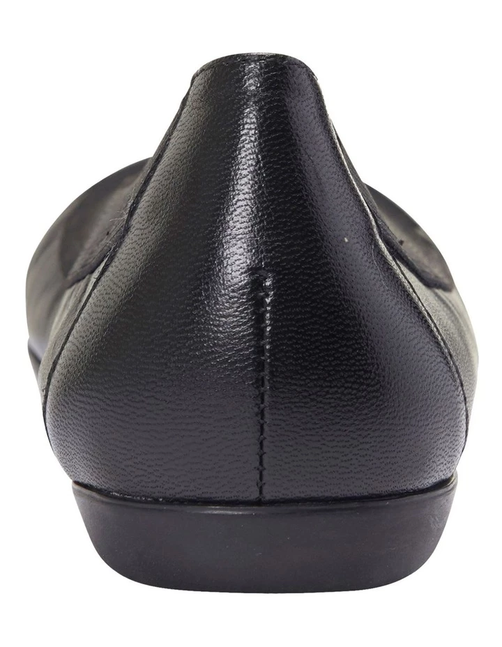 Buy 😀 Wide Steps Amanda Black Glove/Elastic Flat 👟 Shoes 👏 4 Buy 😀 Wide Steps Amanda Black Glove/Elastic Flat 👟 Shoes 👏 - Image 4