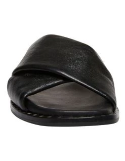 Best deal 🤩 Steve Madden Dedicated Black 🩴 Sandal 🛒 -Women Shoes shop 848998270 3 720x928
