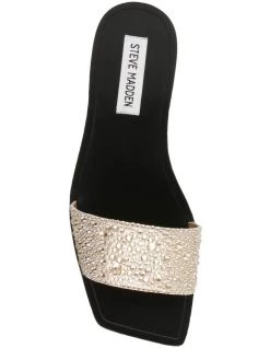 New 🔔 Steve Madden Leland Gold 🩴 Sandal ⭐ -Women Shoes shop 848998540 5 720x928