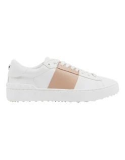 Promo 👏 Steve Madden Keaton White/Blush 👟 Sneaker 👍