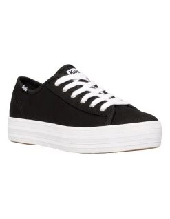 Best Sale 👏 Keds Triple Kick Organic Cotton Black 👟 Sneaker 😀 -Women Shoes shop 849486250 5 720x928