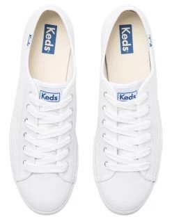 Cheap ❤️ Keds Triple Kick Organic Cotton White 👟 Sneaker ✔️ -Women Shoes shop 849486340 4 720x928