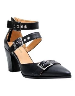 Buy ❤️ Belle & Bloom Pasadena Leather Buckle Heel 🔥