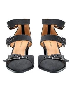 New 🔥 Belle & Bloom Pasadena Suede Buckle Heel ✔️ -Women Shoes shop 849503260 6 720x928