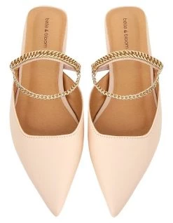 New 🔥 Belle & Bloom On The Go Leather Chain Flat ✨ -Women Shoes shop 849503800 5 720x928