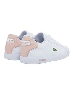 Best Sale ⌛ Lacoste Graduate BL White Leather 👟 Sneakers 🎁 -Women Shoes shop 849518380 3 720x928