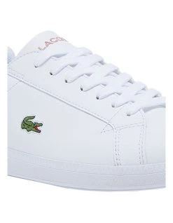 Best Sale ⌛ Lacoste Graduate BL White Leather 👟 Sneakers 🎁 -Women Shoes shop 849518380 6 720x928