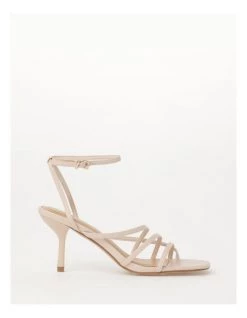 Discount ❤️ Collection Shani Blush Strappy Heeled 🩴 Sandal 🎁