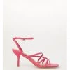 Flash Sale 🎉 Collection Shani Raspberry Strappy Heeled 🩴 Sandal 🌟