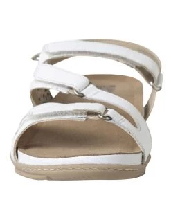 Outlet 🧨 Planet 👟 Shoes Malu Sand White Leather 🩴 Sandal 🛒 -Women Shoes shop 849947320 4 720x928