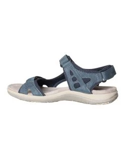 Outlet 🎉 Planet 👟 Shoes Skylar Navy Blue Suede Leather 🩴 Sandal 👍 -Women Shoes shop 849948670 6 720x928