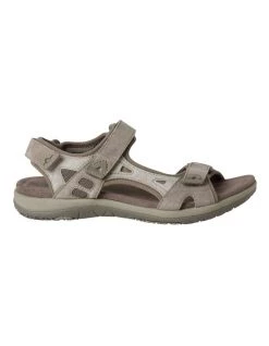 Hot Sale 🔥 Planet 👟 Shoes Skylar Taupe Suede Leather 🩴 Sandal 🎁