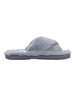 Budget ⌛ Grosby Invisible Grey Crossover Slipper 🎁