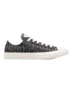 Brand new 🛒 Converse Chuck Taylor All Star Recycled Poly Jacquard Black/Egret Womens 👟 Sneaker 😍